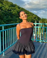 Twirl Bubble Mini Dress